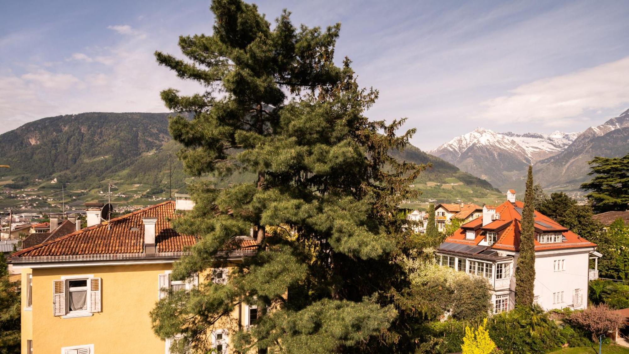 Hotel Villa Laurus Merano Bagian luar foto